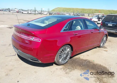 2014 Lincoln Mkz Hybrid from USA, damaged, VIN 3LN6L2LU4ER805479